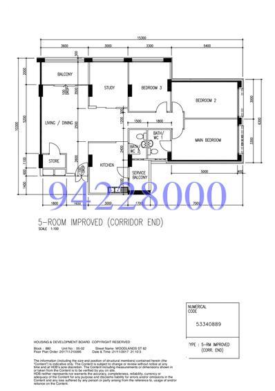 Blk 880 Woodlands Street 82 (Woodlands), HDB 5 Rooms #158040252